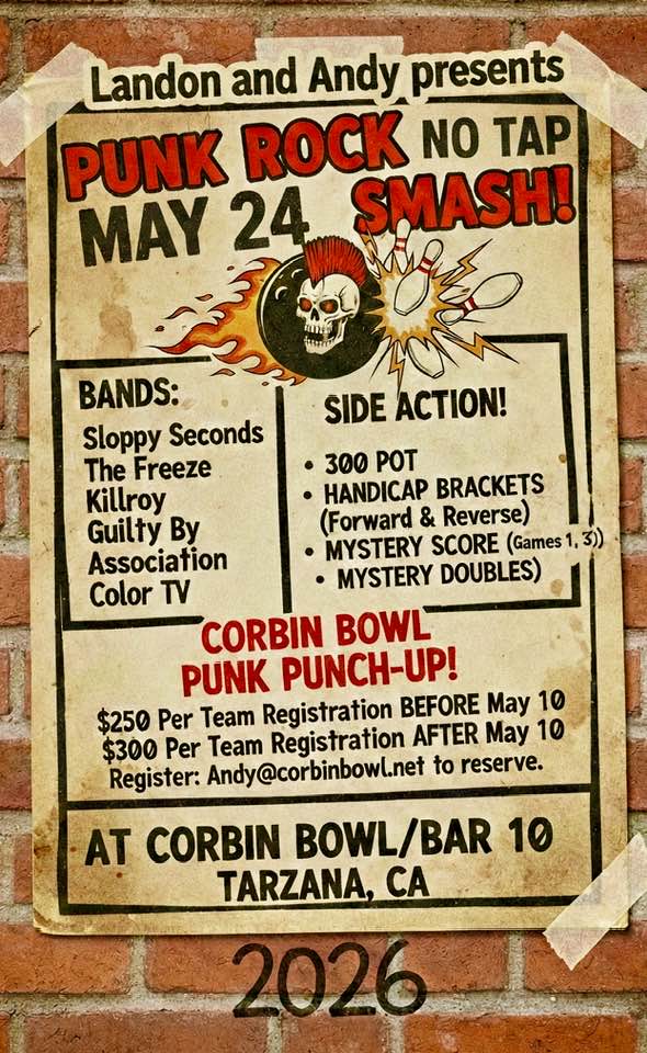 Sloppy Seconds Tour Poster 2026